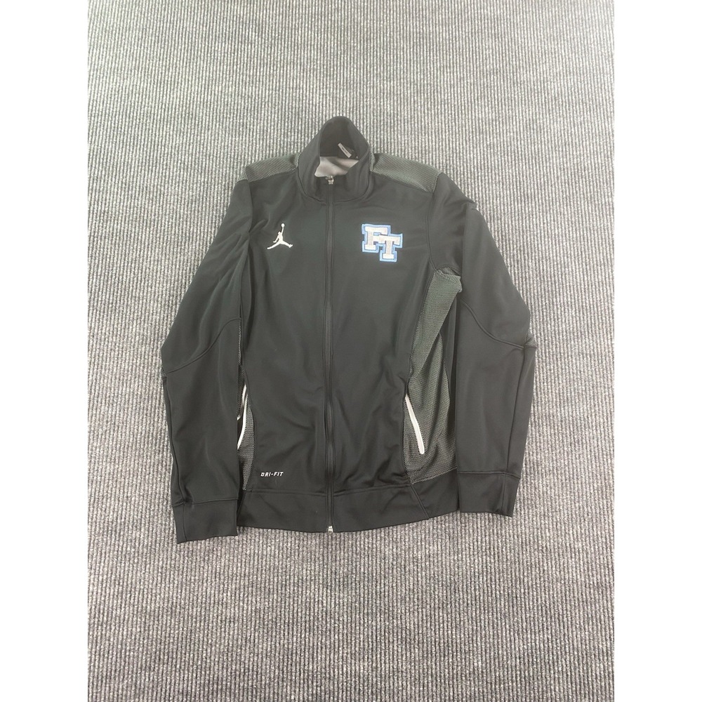 Air Jordan Jacket Mens Medium Black Zip Track Jumpman Training Freehold Township
